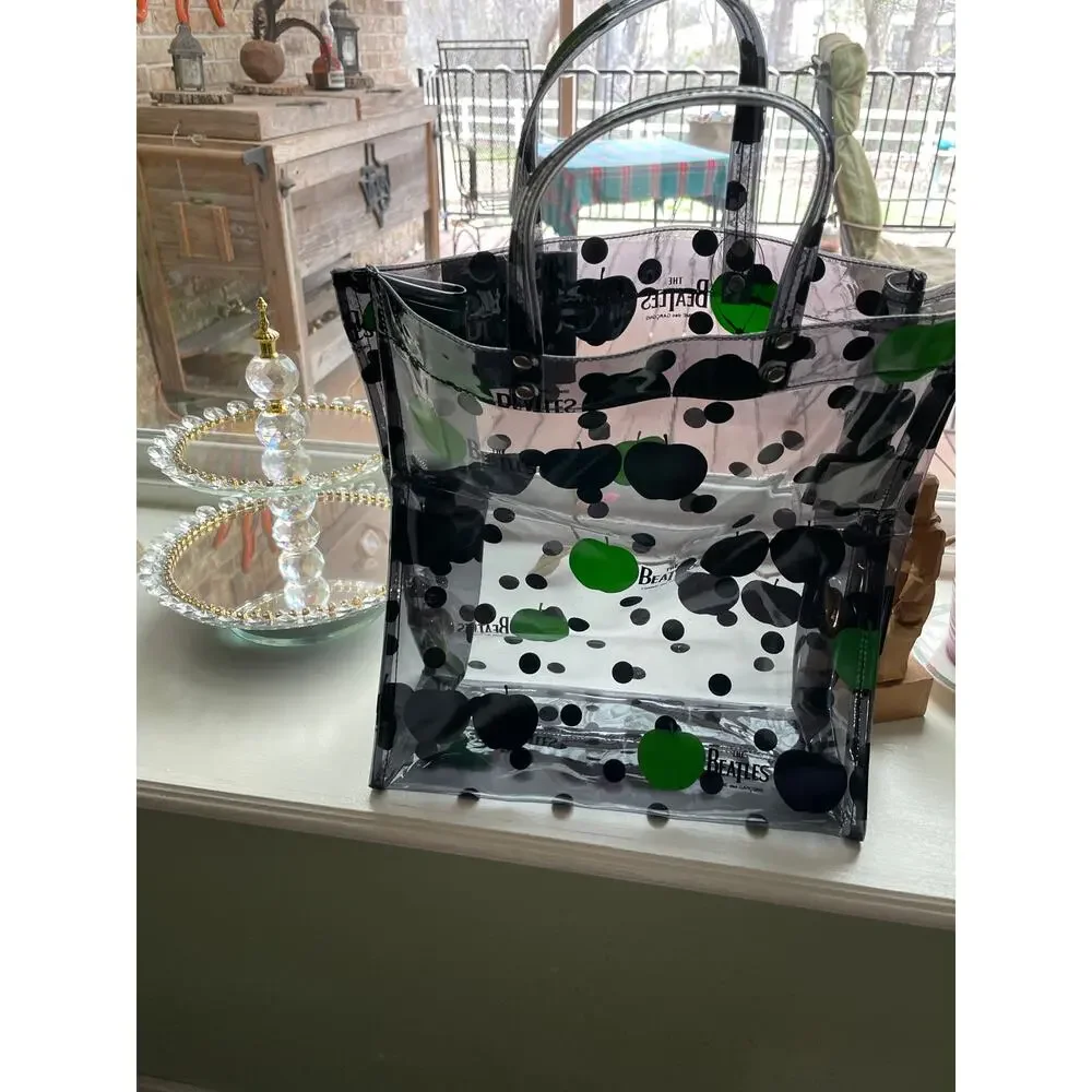 Comme des Garçons Beatles Beatles CDG clear Bag